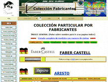 Tablet Screenshot of coleccion.reglasdecalculo.com